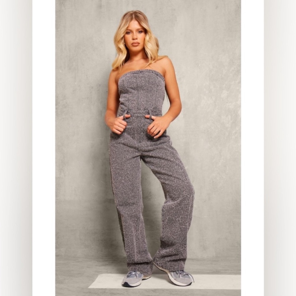 PLT NWOT  Strapless Jumpsuit